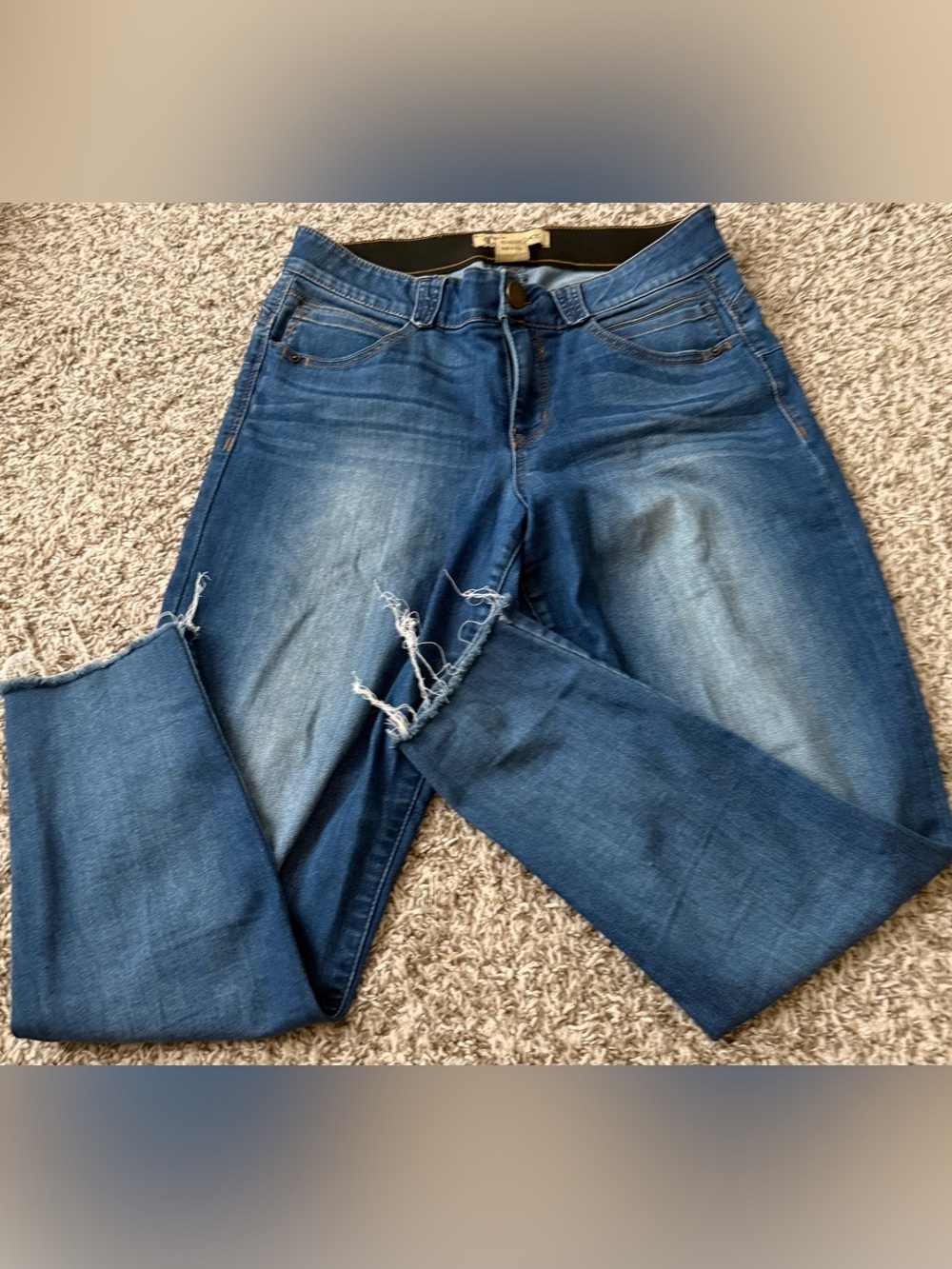 Democracy Ab Solution Skinny Medium Wash Slimming Stretch Jeans